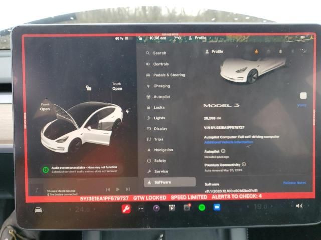 2023 Tesla Model 3