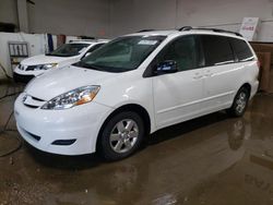 Salvage cars for sale at Elgin, IL auction: 2008 Toyota Sienna CE