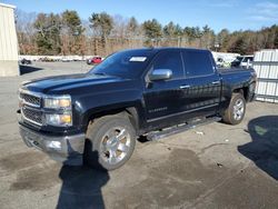 Salvage cars for sale from Copart Exeter, RI: 2014 Chevrolet Silverado K1500 LTZ