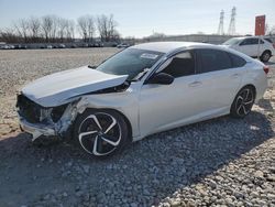 Salvage cars for sale at Barberton, OH auction: 2022 Honda Accord Sport