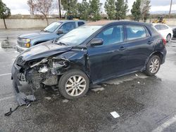 Salvage cars for sale at Rancho Cucamonga, CA auction: 2010 Toyota Corolla Matrix