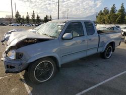 Salvage cars for sale from Copart Rancho Cucamonga, CA: 2000 Toyota Tundra Access Cab Limited