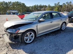 Volkswagen salvage cars for sale: 2012 Volkswagen Passat SEL