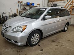 Salvage cars for sale at Ham Lake, MN auction: 2010 Honda Odyssey EXL