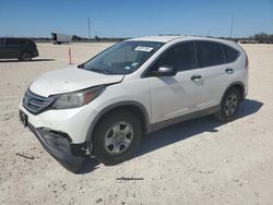 Salvage cars for sale from Copart New Braunfels, TX: 2013 Honda CR-V LX