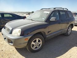 Salvage cars for sale at San Antonio, TX auction: 2004 Hyundai Santa FE GLS