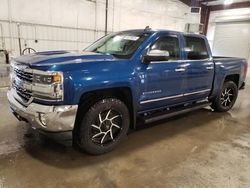 Chevrolet Silverado k1500 ltz salvage cars for sale: 2017 Chevrolet Silverado K1500 LTZ