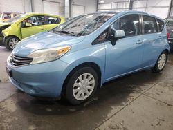 Salvage cars for sale at Ham Lake, MN auction: 2014 Nissan Versa Note S