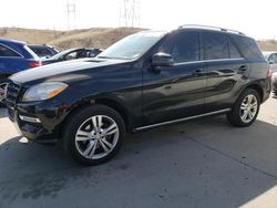 Salvage cars for sale at Littleton, CO auction: 2015 Mercedes-Benz ML 350 4matic