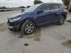 Honda salvage cars for sale: 2018 Honda CR-V EX