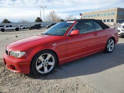 Salvage cars for sale at Littleton, CO auction: 2005 BMW 325 CI