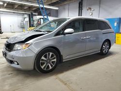 Salvage cars for sale at Wheeling, IL auction: 2016 Honda Odyssey Touring