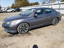 Salvage cars for sale at Finksburg, MD auction: 2017 Honda Accord EX