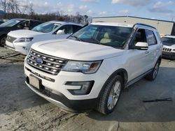 Ford Explorer salvage cars for sale: 2017 Ford Explorer Limited