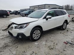 Salvage cars for sale at Wayland, MI auction: 2018 Subaru Outback 2.5I Premium