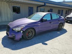 Salvage cars for sale at Fort Pierce, FL auction: 2021 Infiniti Q50 RED Sport 400