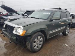 Salvage cars for sale at Elgin, IL auction: 2008 Jeep Grand Cherokee Overland