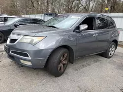 Salvage cars for sale at Austell, GA auction: 2011 Acura MDX