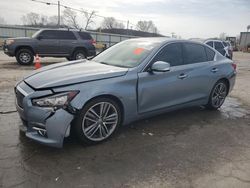 Salvage cars for sale at Lebanon, TN auction: 2017 Infiniti Q50 Premium