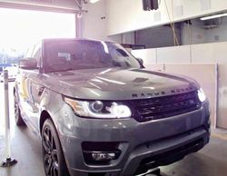 Salvage cars for sale at Concord, NC auction: 2014 Land Rover Range Rover Sport SE