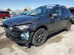 Subaru salvage cars for sale: 2021 Subaru Crosstrek Sport