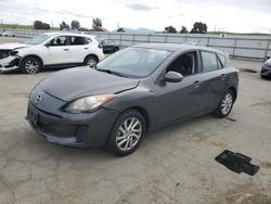 Salvage cars for sale at Martinez, CA auction: 2012 Mazda 3 I