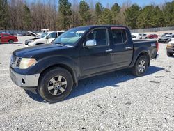 Salvage cars for sale at Gainesville, GA auction: 2007 Nissan Frontier Crew Cab LE