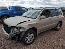 Salvage cars for sale at Phoenix, AZ auction: 2007 Toyota Highlander Hybrid