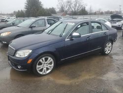 Salvage cars for sale from Copart Finksburg, MD: 2009 Mercedes-Benz C300