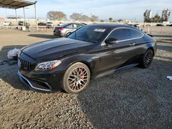 Mercedes-Benz salvage cars for sale: 2020 Mercedes-Benz C 63 AMG-S