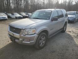 Ford salvage cars for sale: 2007 Ford Explorer XLT