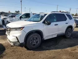 Salvage cars for sale at Los Angeles, CA auction: 2025 Honda Pilot Trailsport