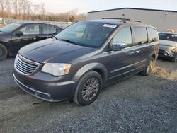 Salvage cars for sale at Spartanburg, SC auction: 2016 Chrysler Town & Country Touring L