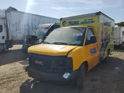 Salvage trucks for sale at Brookhaven, NY auction: 2011 GMC Savana Cutaway G3500