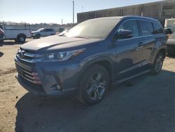 Salvage cars for sale at Fredericksburg, VA auction: 2017 Toyota Highlander Limited