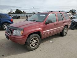 Salvage cars for sale at Nampa, ID auction: 2002 Jeep Grand Cherokee Limited