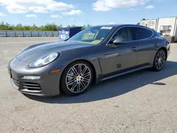 Salvage cars for sale at Fresno, CA auction: 2015 Porsche Panamera S