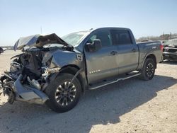 Salvage cars for sale at San Antonio, TX auction: 2017 Nissan Titan SV