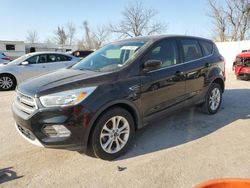 Salvage cars for sale at Bridgeton, MO auction: 2017 Ford Escape SE