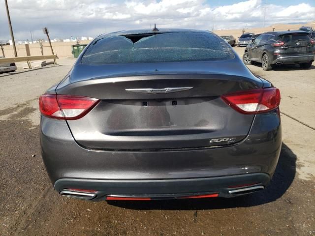 2015 Chrysler 200 S