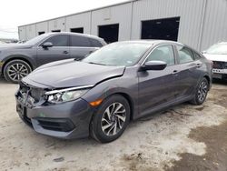 Salvage cars for sale at Jacksonville, FL auction: 2017 Honda Civic EX