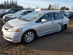 Salvage cars for sale at Bowmanville, ON auction: 2011 Honda Civic LX-S