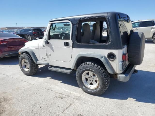 2004 Jeep Wrangler / TJ Sport