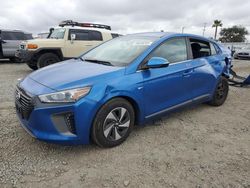 Salvage cars for sale at San Diego, CA auction: 2018 Hyundai Ioniq SEL