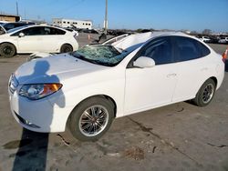 Salvage cars for sale at Grand Prairie, TX auction: 2010 Hyundai Elantra Blue