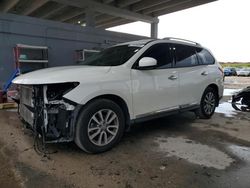 Salvage cars for sale at West Palm Beach, FL auction: 2015 Nissan Pathfinder S