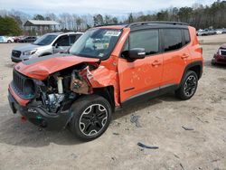 Salvage cars for sale at Charles City, VA auction: 2016 Jeep Renegade Trailhawk