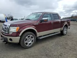 Salvage trucks for sale at East Granby, CT auction: 2010 Ford F150 Supercrew