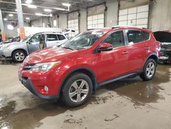 Salvage cars for sale at Blaine, MN auction: 2015 Toyota Rav4 XLE