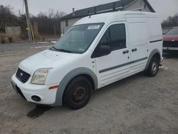 Salvage cars for sale at York Haven, PA auction: 2010 Ford Transit Connect XLT